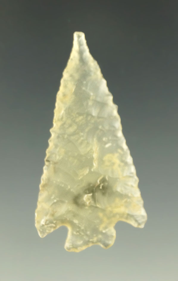 Incredible material! 1 5/8" Eastgate Split-stem - Nevada/California area. Ex. Shewey.  COA.