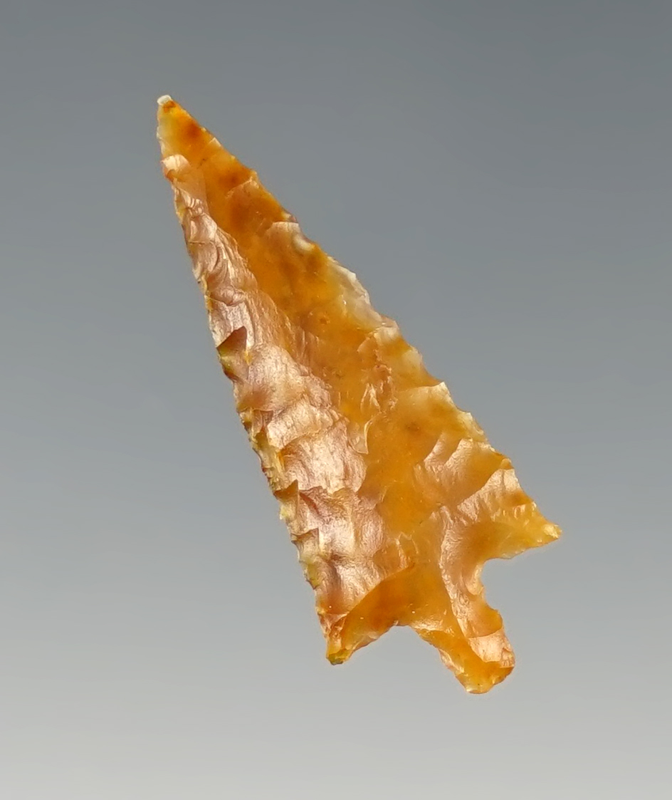 Superb 1 3/16" Wahlula found in Umatilla, Oregon. Colorful and well made.