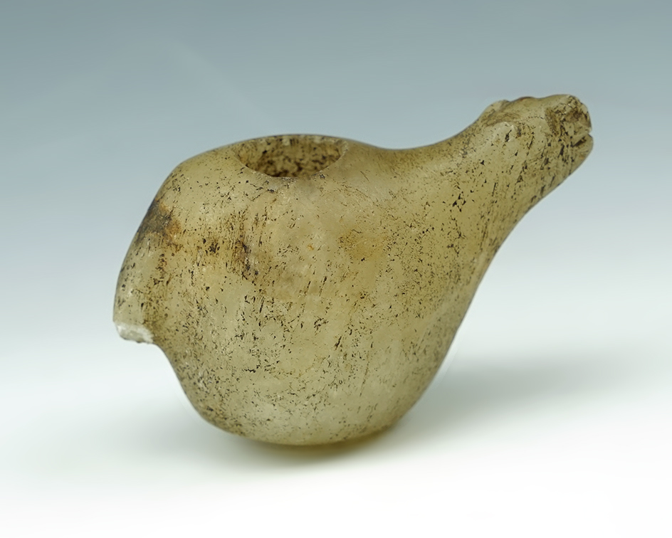 Well patinated 1 7/8" tall Llama Canopa found in Peru.