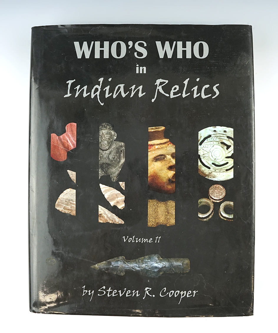 Hardcover Book: "Who's Who in Indian Relics" by Steven R. Cooper.