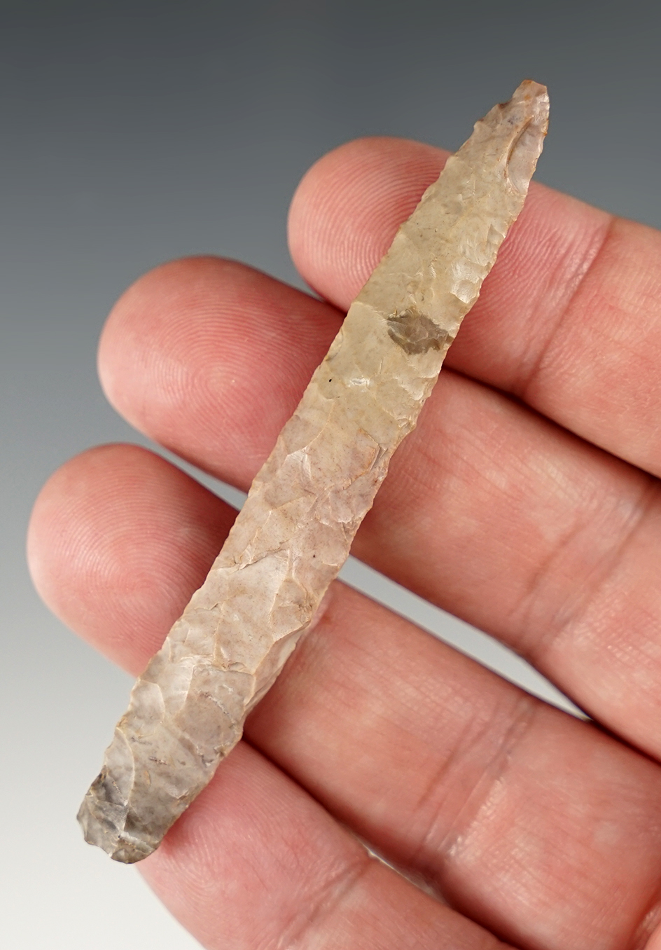 Well made 3 1/8" Pencil Drill found in Ohio. Ex. Ensil Chadwitck.