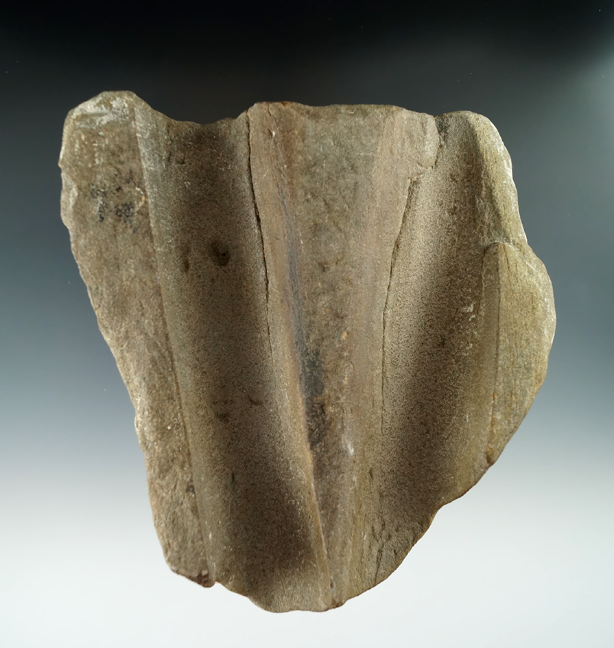 5 1/4" double grooved shaft smoother found in NY.