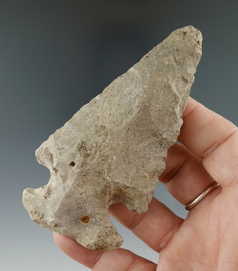 3 5/8" Thebes Knife found in Michigan.