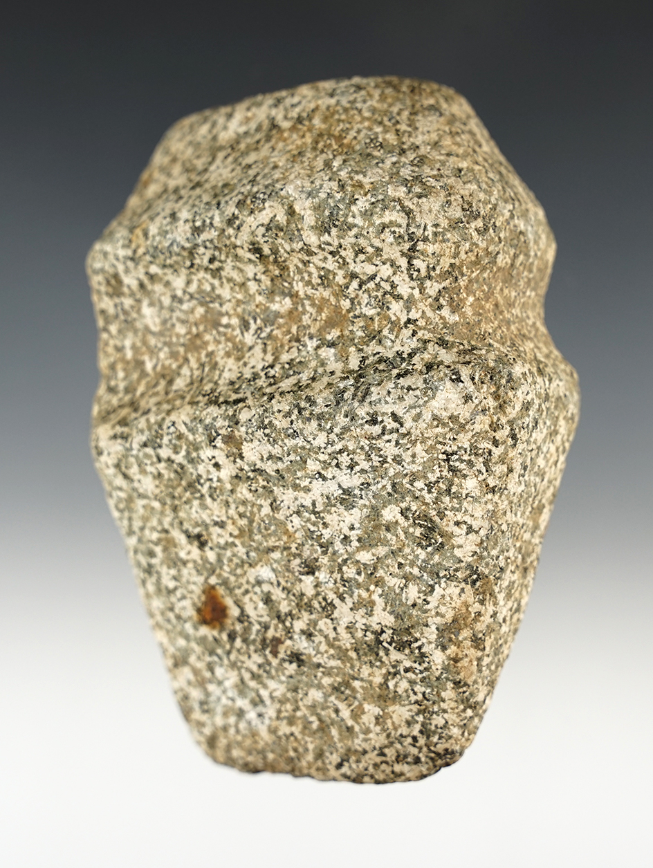 Nice 3 13/16" long 3/4 Groove Axe found in Lancaster Co., Pennsylvania. Ex. Dixon collection.