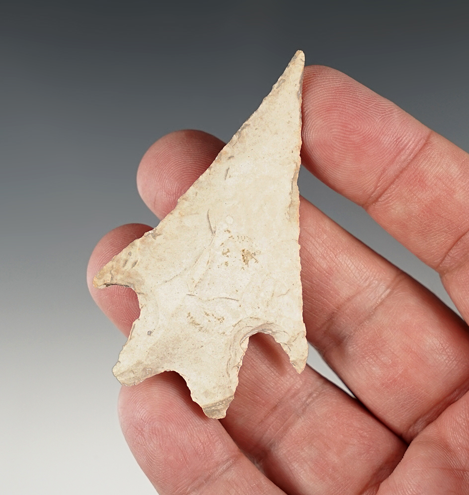 Well patinated Pedernales found in Kerr Co., Texas. Ex. Bill Arnold. Comes with a Rogers COA.