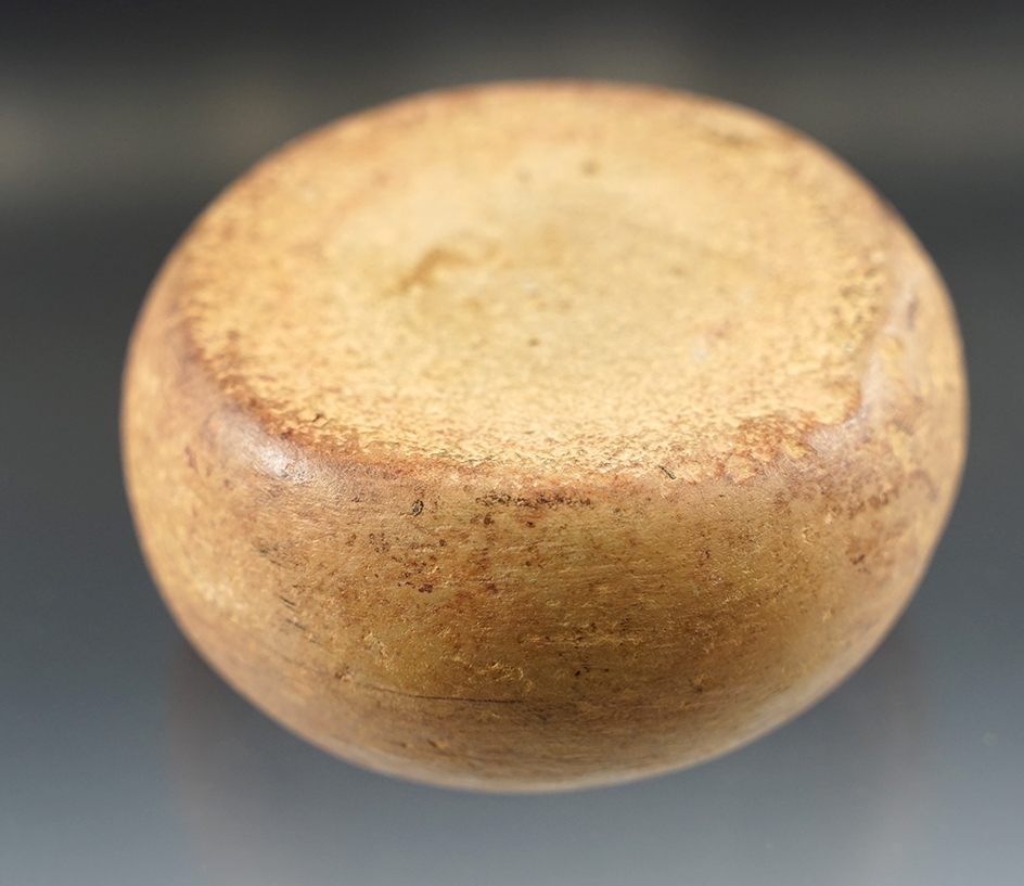 Exceptional 2 1/2" wide Discoidal - Ohio/Pennsylvania area. Nicely polished with great patina.