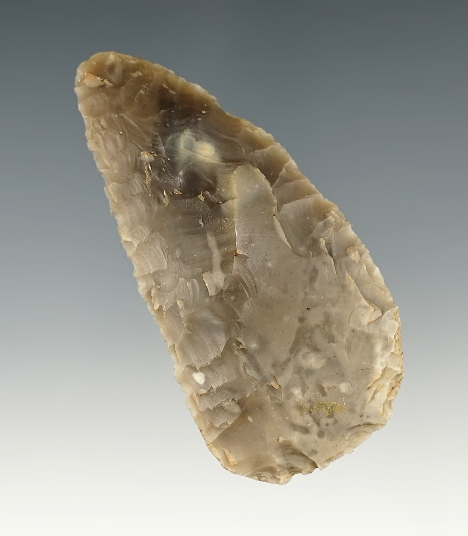 Well made 2 5/8" Uniface Knife found in Texas.