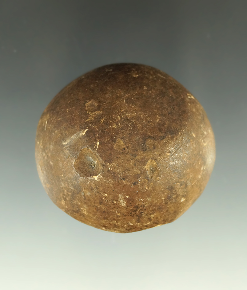 2" Diameter Cone made from cotton-stone found in Smith Co., Tennessee.