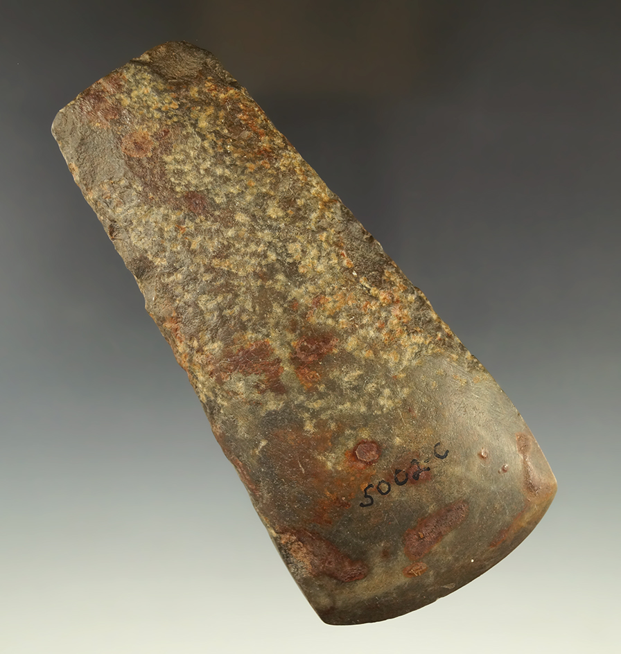 Nicely styled and well patinated 4 13/16" Celt with a highly polished bit - Col. Vietzen, Copeland.