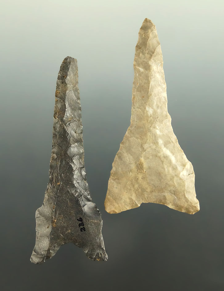 Pair of well styled Ohio Drills, largest is 2 1/2".