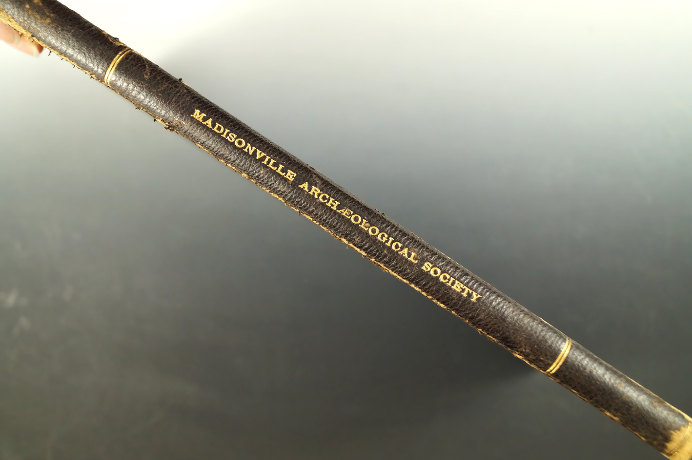 Rare and hard to find! Circa 1881 hardbound archaeological book about Madisonville, Ohio.