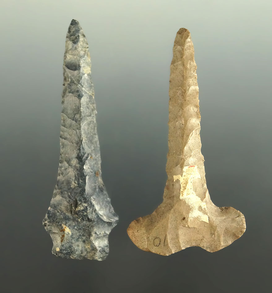 Pair of nice Ohio Drills, largest is 2 3/8".