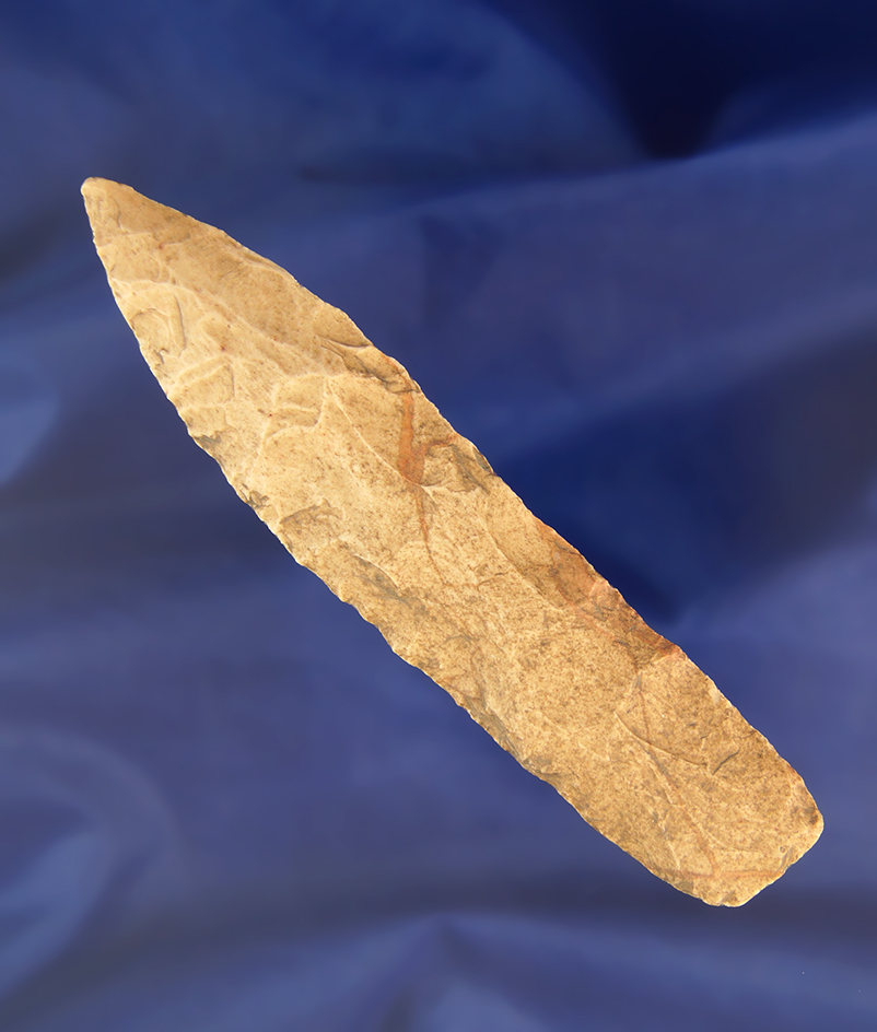 4 3/8" Lanceolate found in Missouri.