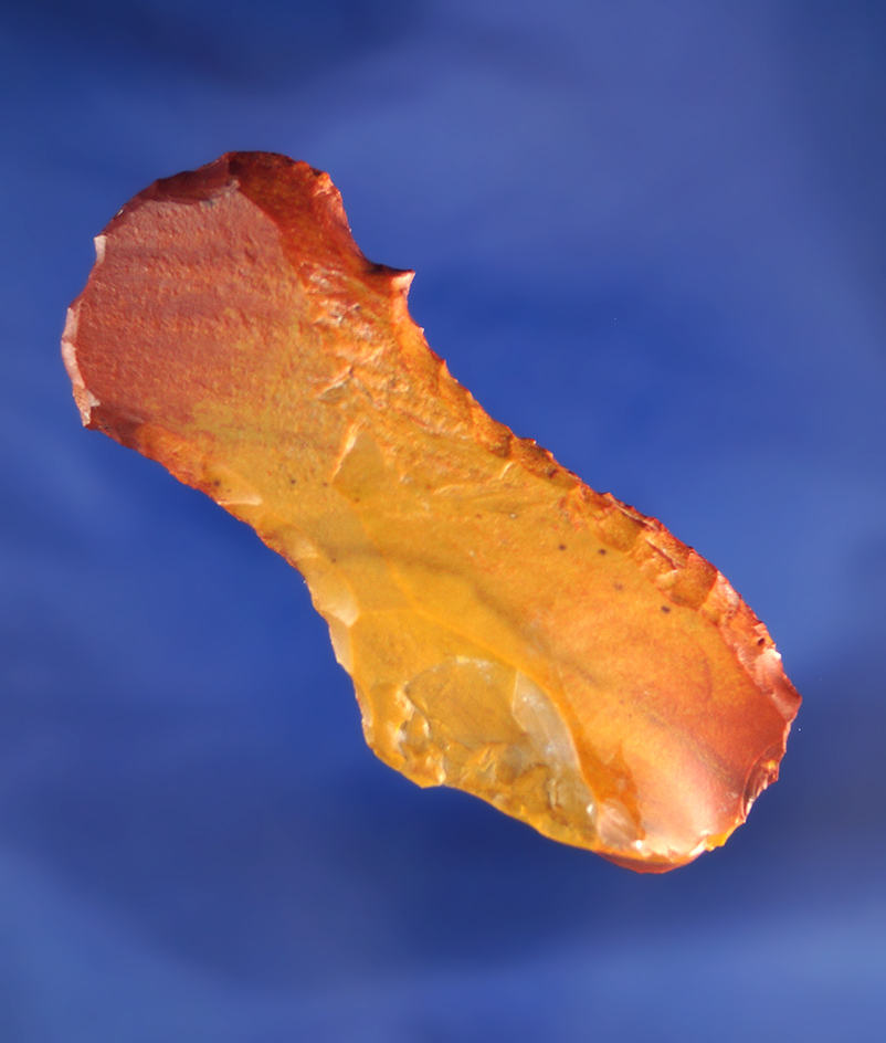 2 1/2" Paleo Uniface multipurpose tool found near the Quinn River, Nevada.