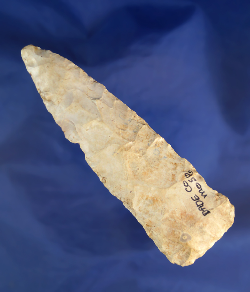 4 3/4" Flint Knife found in Dade County Missouri.