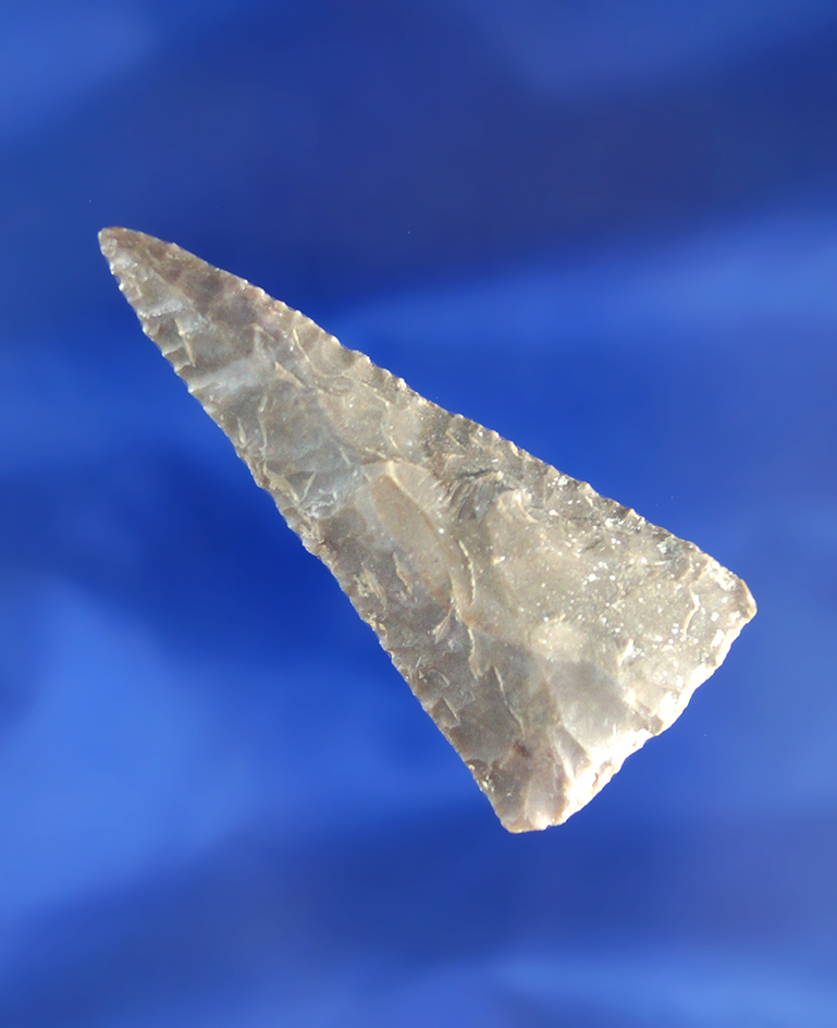 2 5/16" nicely flaked and well patinated Texas Triangle arrowhead.