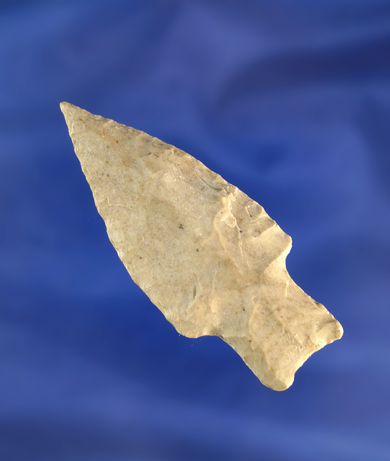 2 7/16" Lange point found in Texas.