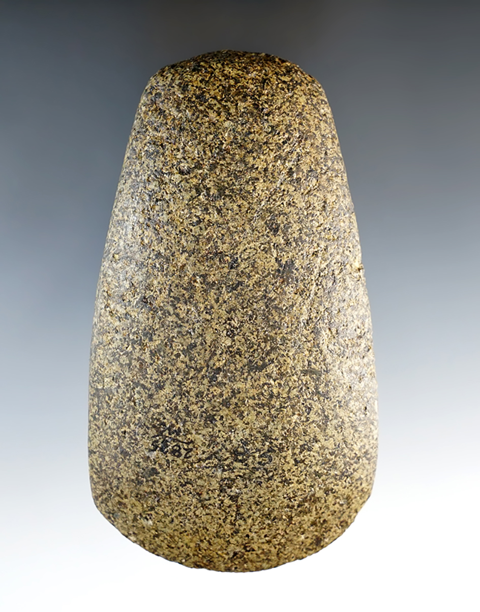 4 1/4" Hopewell Celt found at the Clark Village Site, Pt. Pleasant, Clermont Co., Ohio.