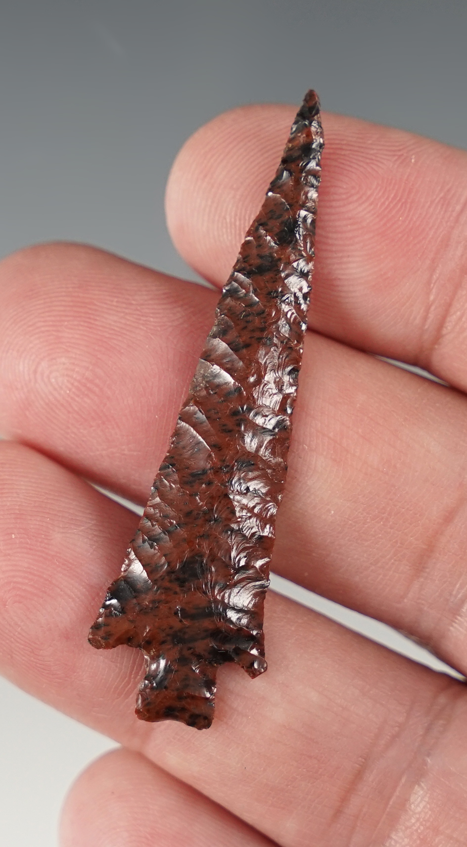 Sale Highlight! 2 1/8" Rose Springs made from Mahogany Obsidian. Modoc Co., California.