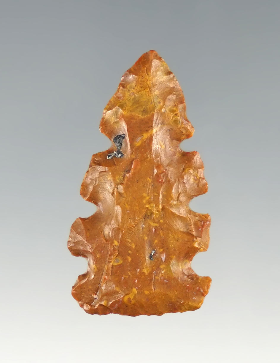 Nice 1 3/16" Maljamar point  found in San Juan Co., New Mexico.