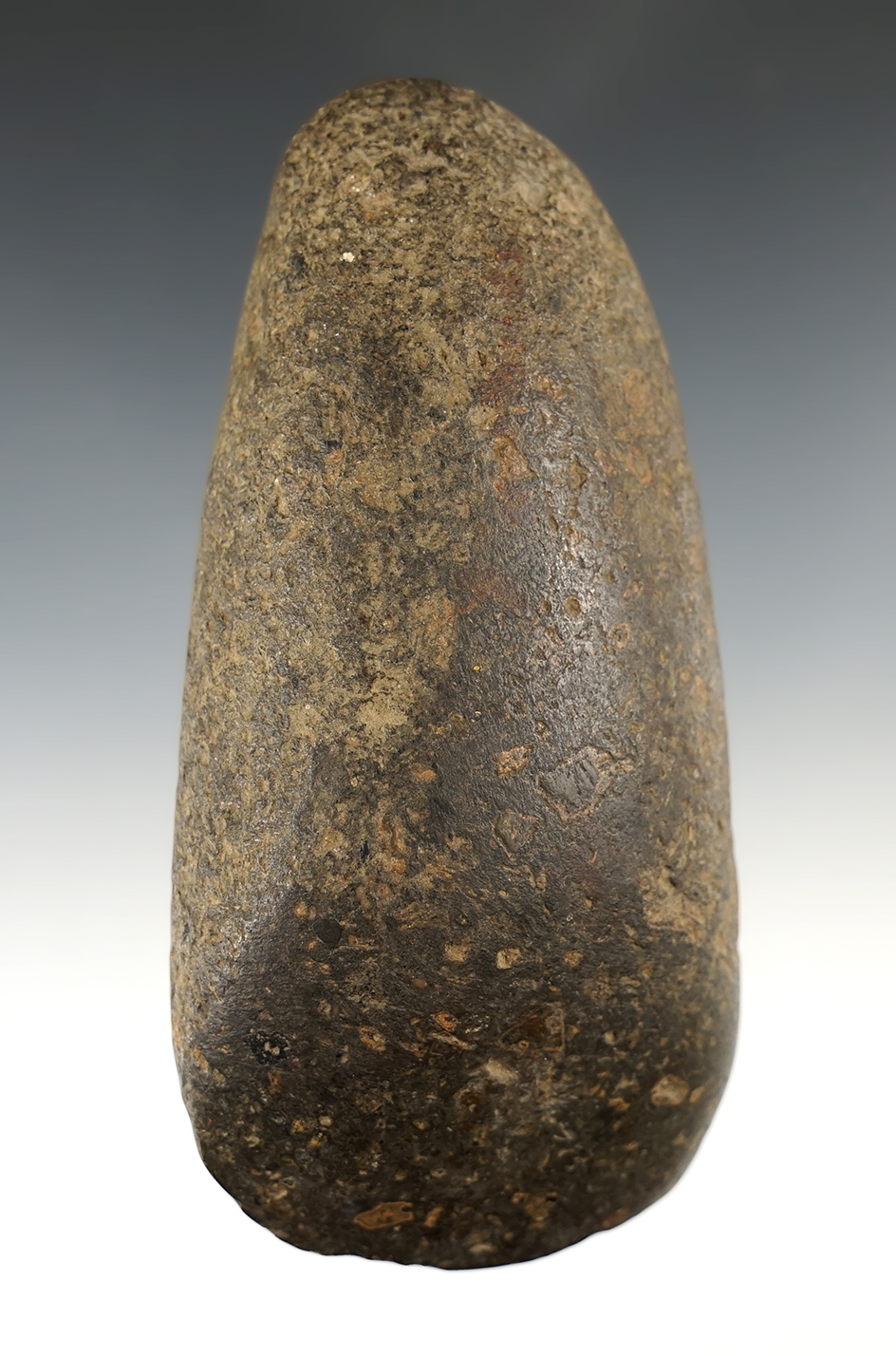 Well polished 5 3/8" Adze that is heavily patinated. Found in Wood Co., Ohio.
