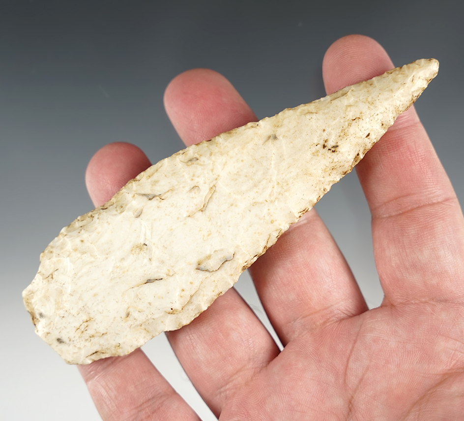 Well made 4 13/16" Knife found in Rock Island Co., Illinois.