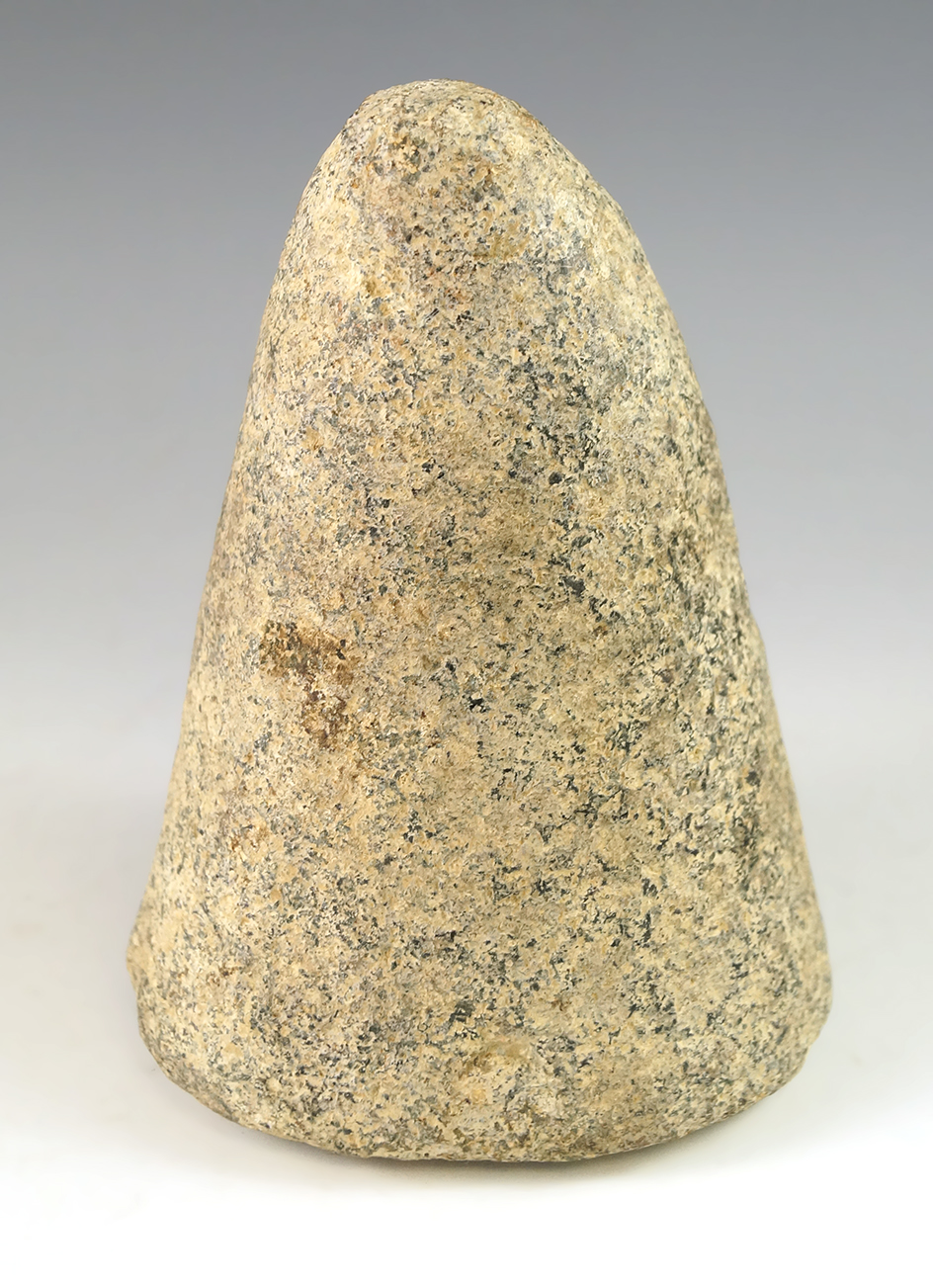 5" tall granite Pestle in good condition found in Allen Co.,  Ohio.