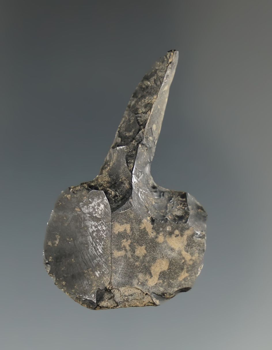 1 11/16" Drill found in the Great Basin region.  Ex. Jim Hogue collection.