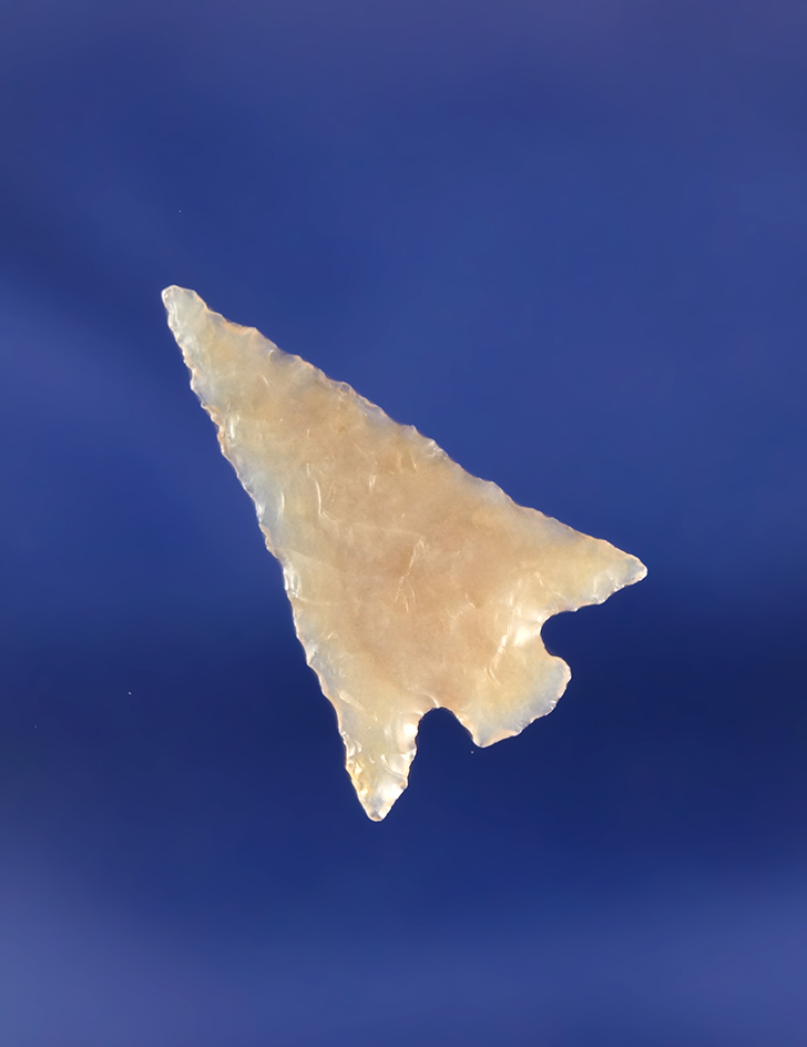 7/8" exceptionally thin Columbia Plateau - nicely made - Miller's Island, Klickitat County, WA.