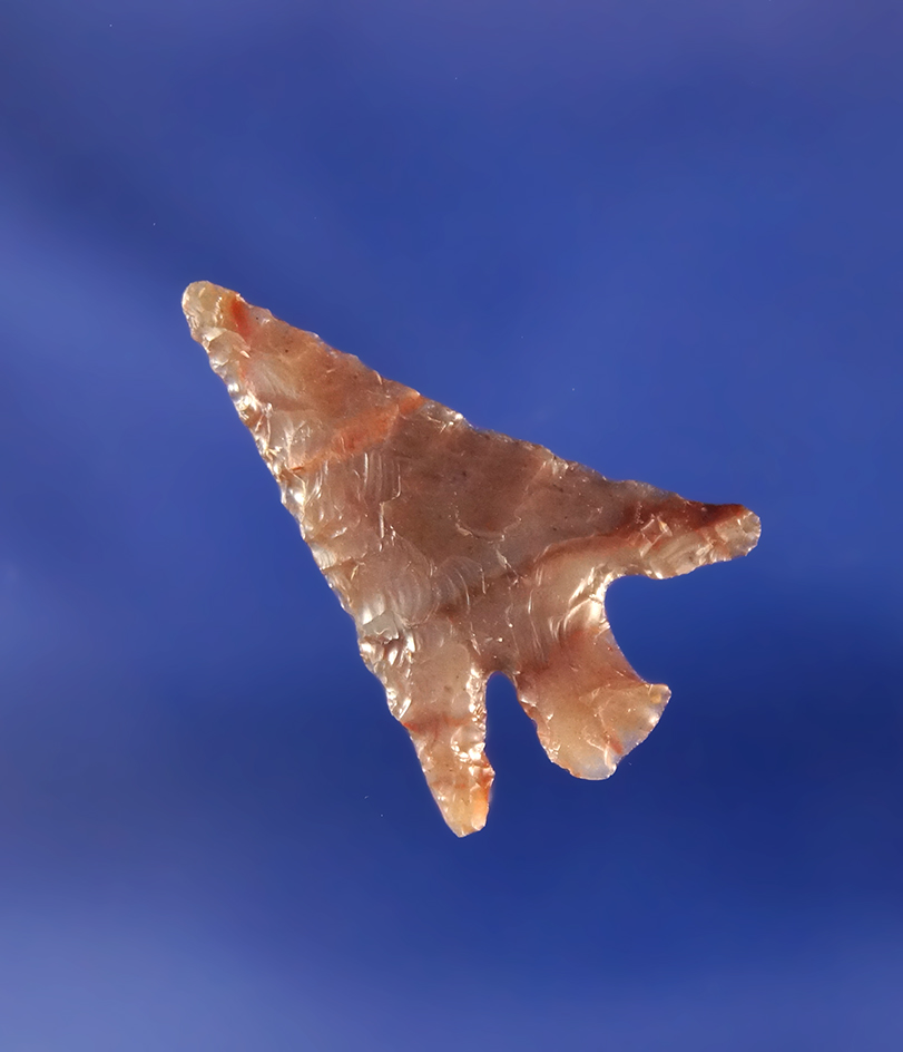 15/16" Columbia Plateau made from beautifully striped semi-translucent agate, Washington.