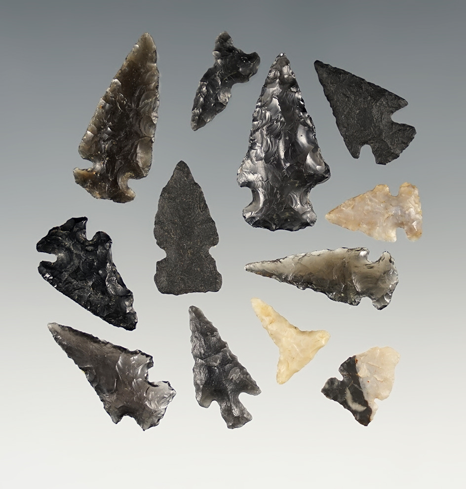 Set of 12 points found in New Mexico.