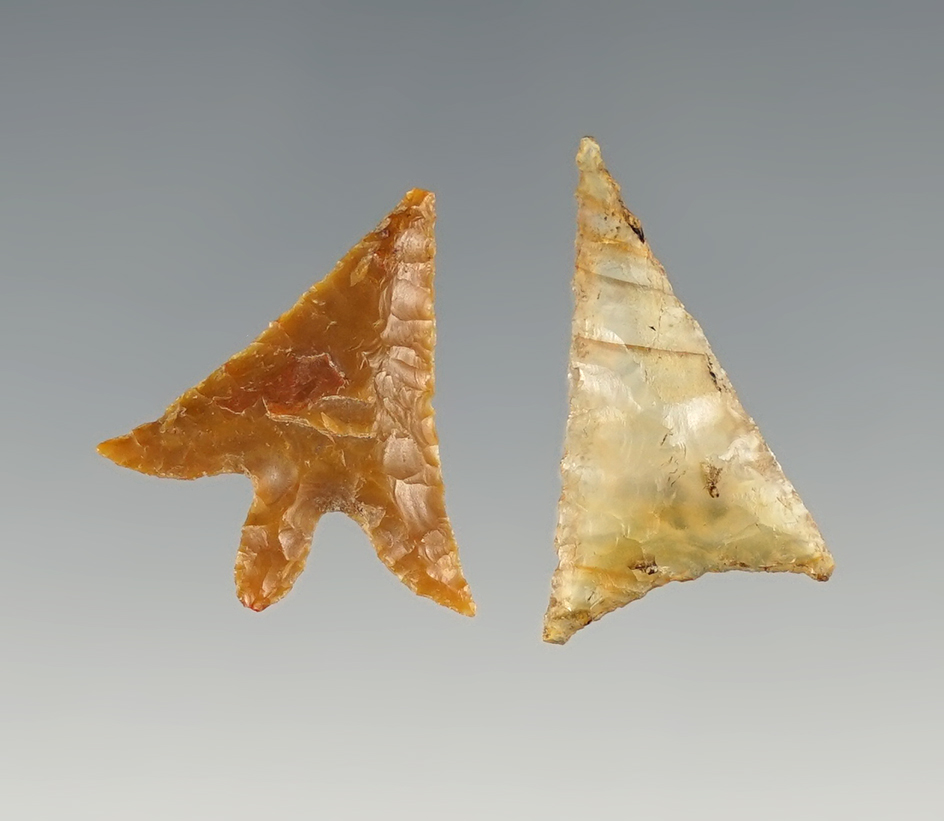 Pair of beautiful Gem Points - Washington.