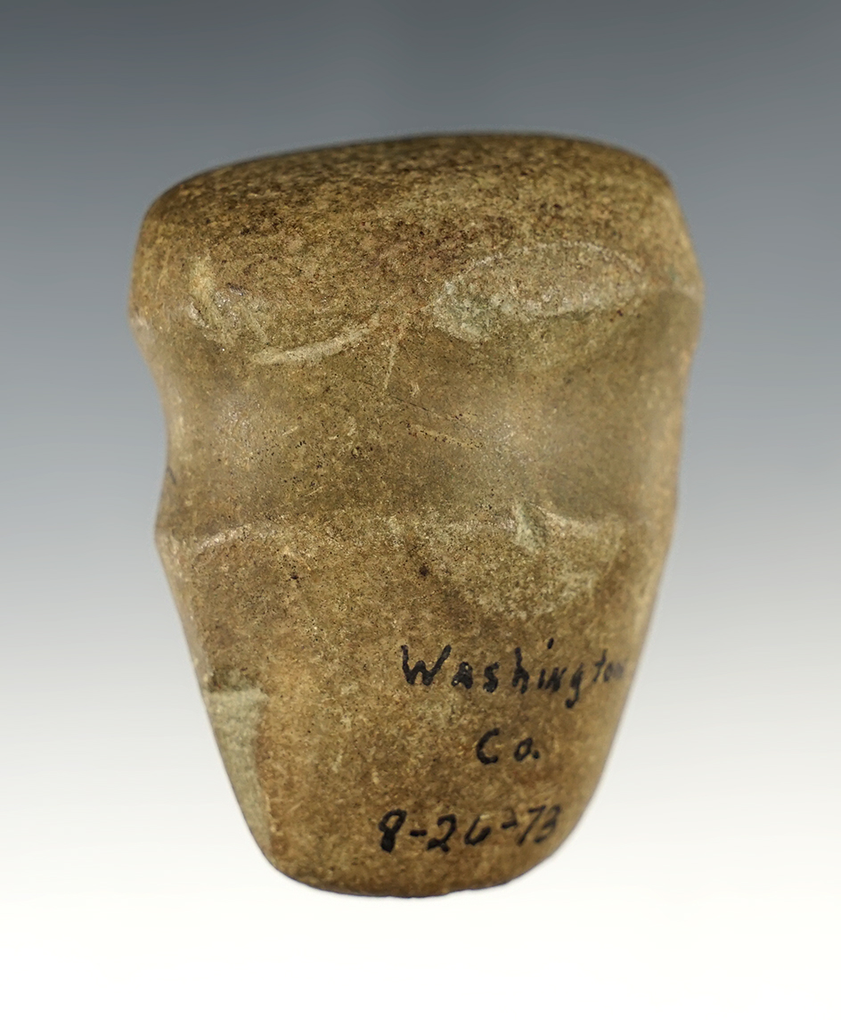 2 1/4" Groove Hammerstone - Washington Co., Ohio.