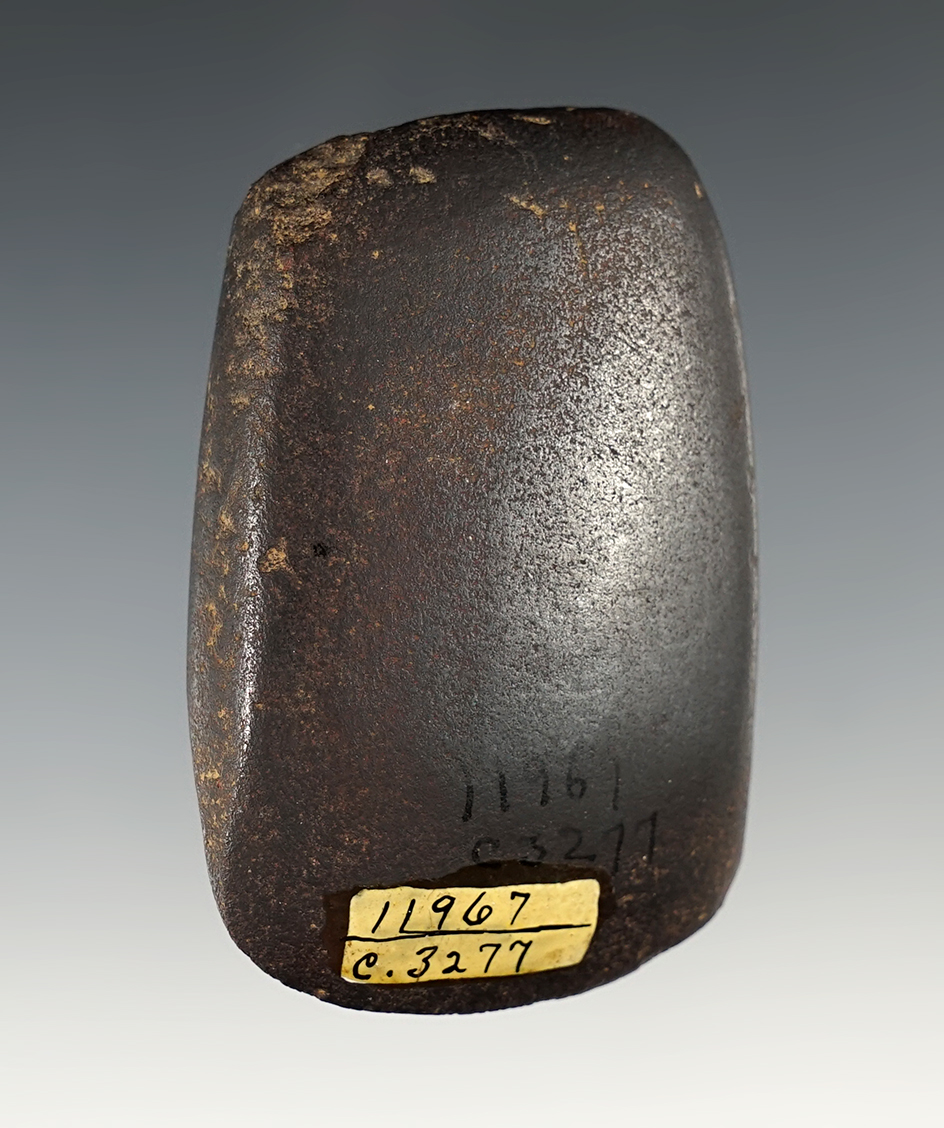 2 3/4" Hematite Celt - Ohio. Ex. Meuser & Copeland.