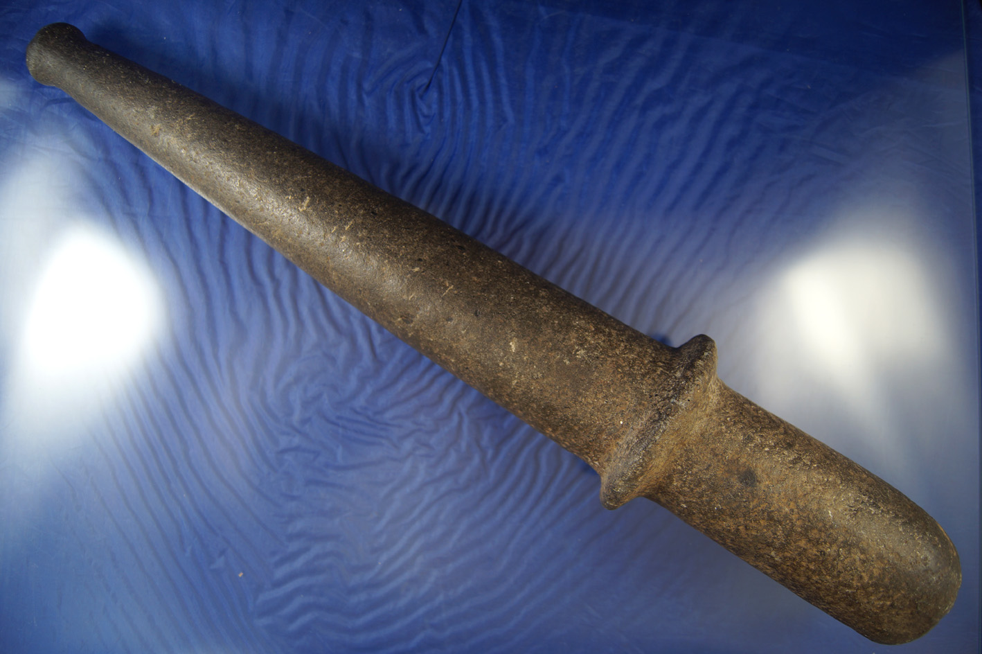 Sale Highlight! Large 17 1/4" Long Knob Top Northwest Coast Pestle found in Kings Co., CA.