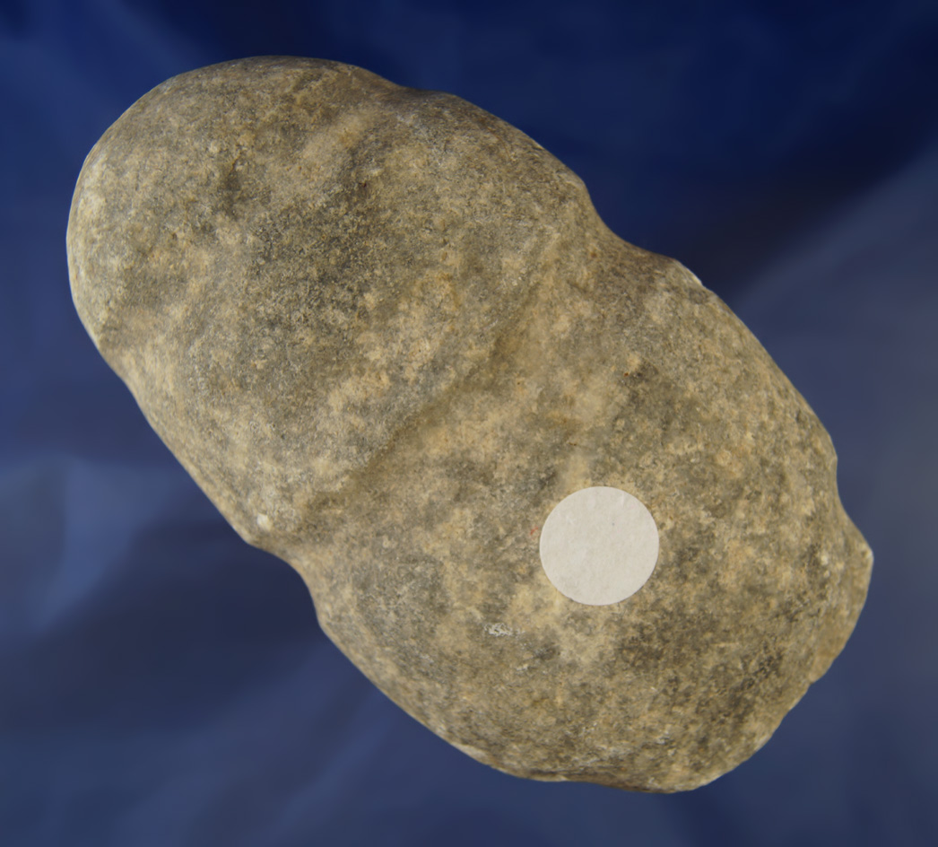 6 1/16" tall Pre-Columbian stone Mixtec statue found in Mexico.