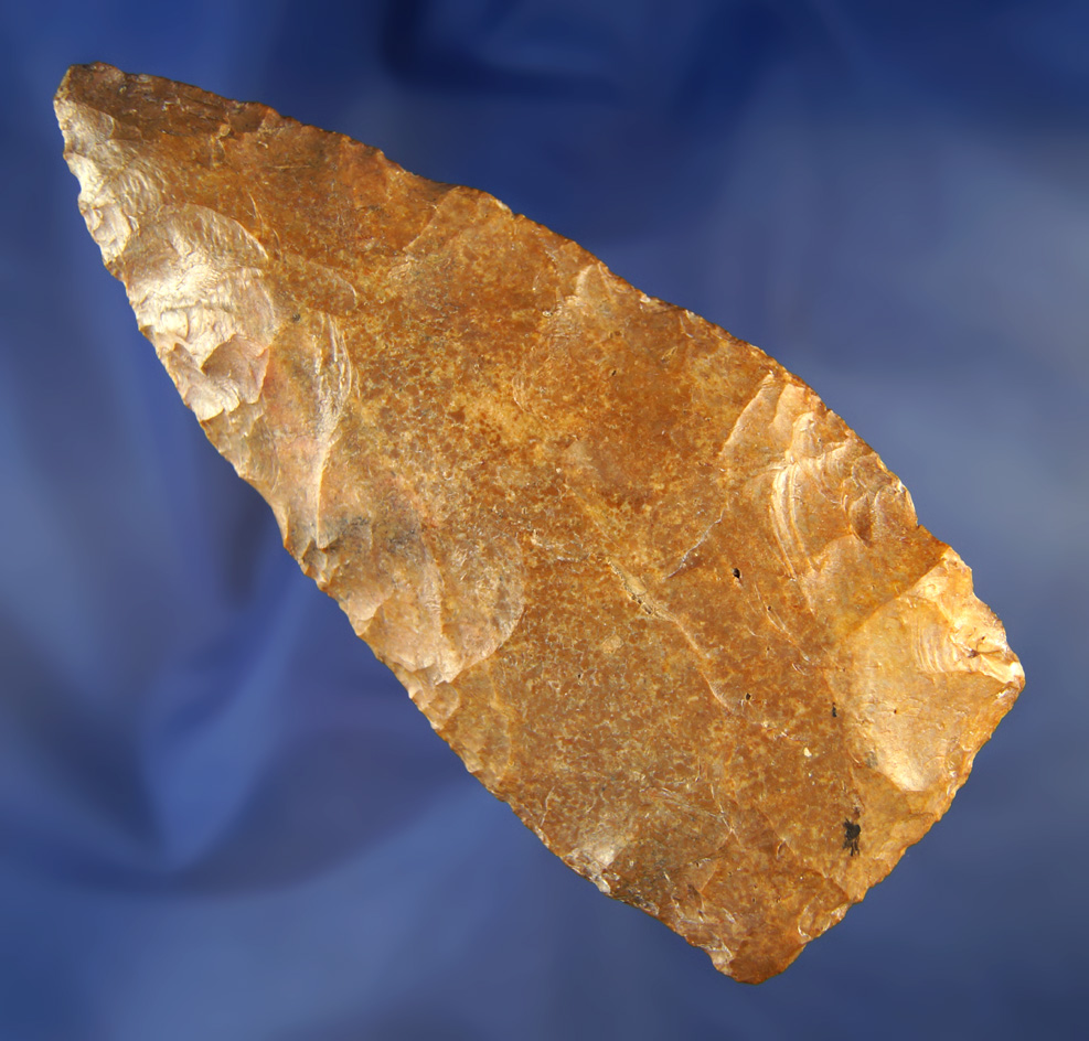 Heavily patinated 5 7/8" Blade  found near the Santa Fe River, Alachua Co.,  Florida.
