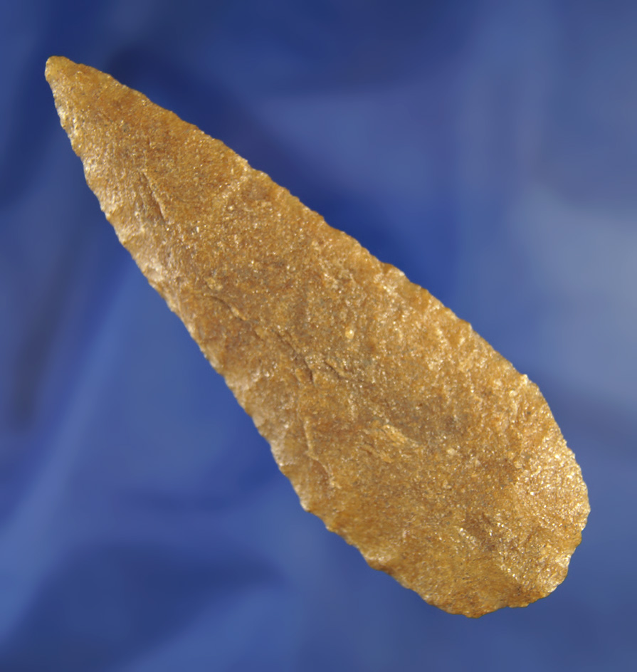 4" Lerma made from Hixton Quartzite, found in Wisconsin. Comes with a Davis COA.