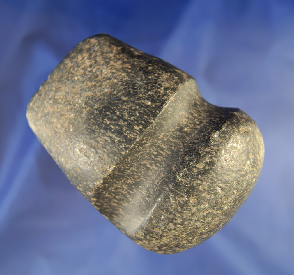 3 5/8" long 3/4 grooved Axe that is very well polished in nice condition found in Ohio.