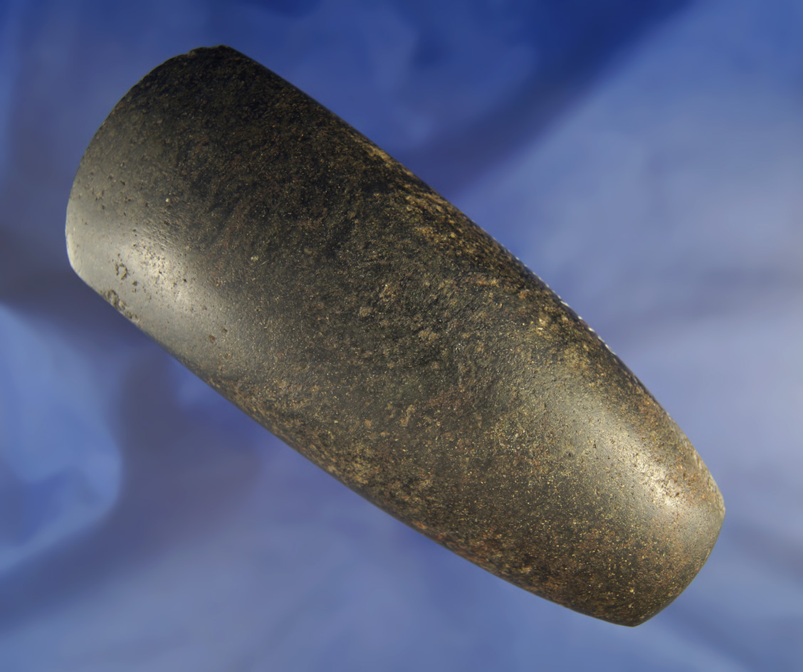 Exceptional Celt! High-grade 5 3/8" Hardstone Celt - Fairfield Co.,  Ohio f- Lar Hothem collection.