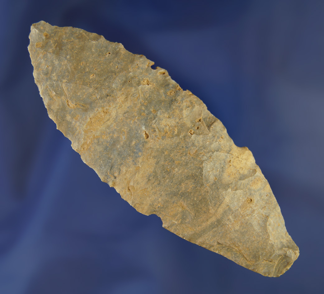 4" Lanceolate found in Tennessee. Ex. Rocky Hall collection.