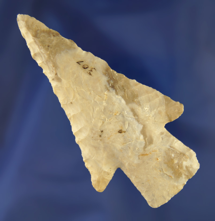 3 3/8" Hardin found in Madison Co.,  Illinois. Comes with a Jackson COA.