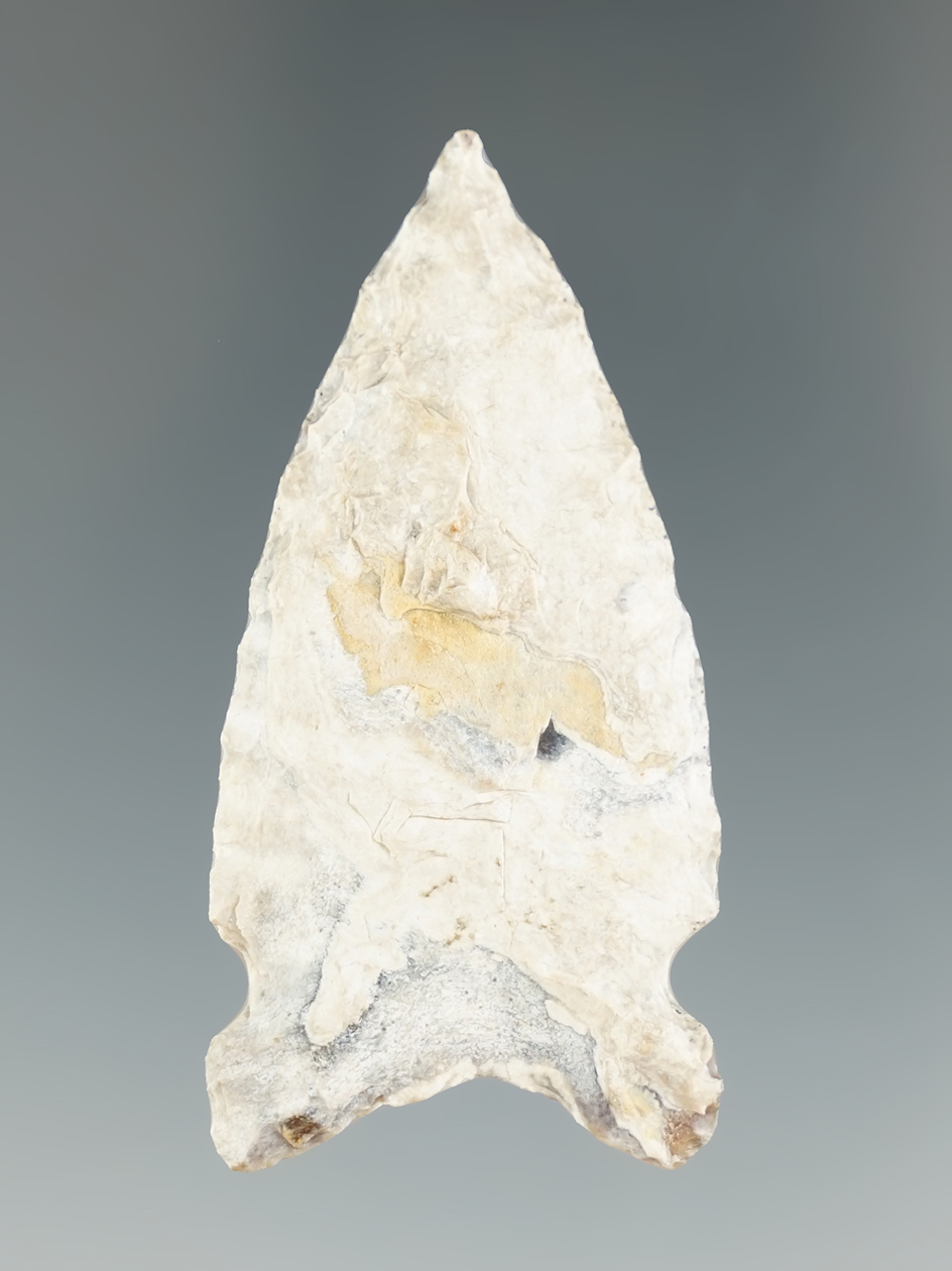 Beautifully patinated and nicely styled 2" Lookingbill Point found in North Dakota.