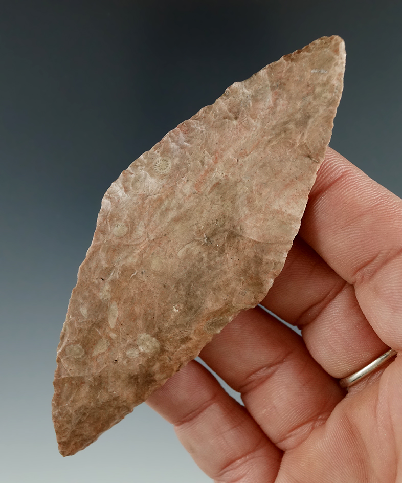 3 3/4" Harahey Knife found in Kansas.