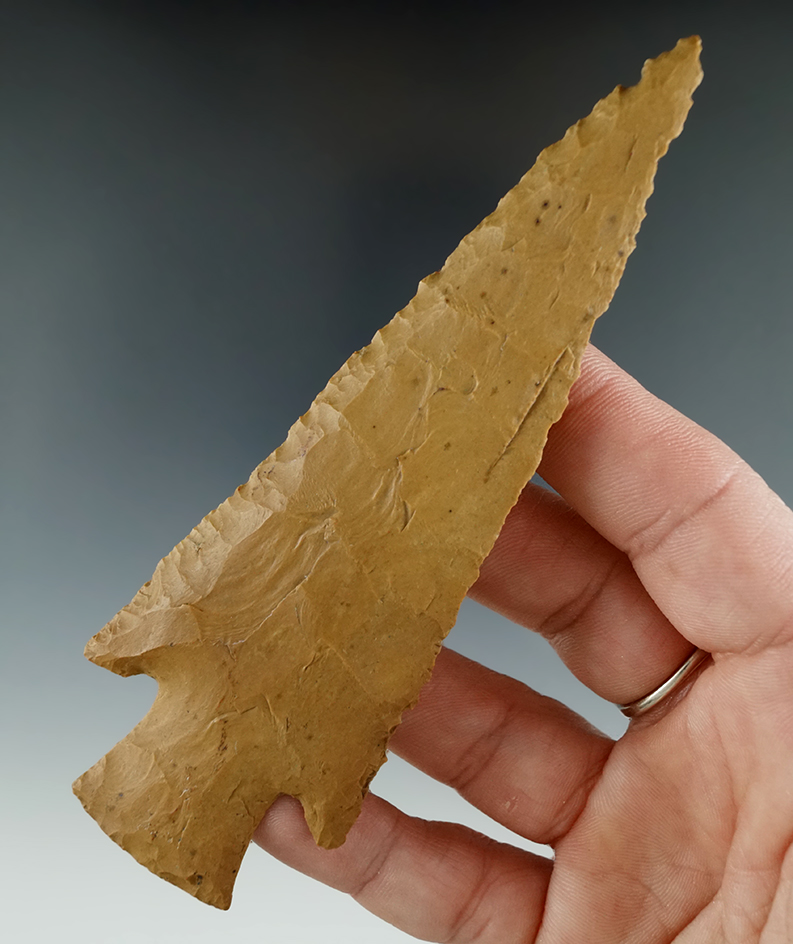 4 13/16" Hardin - Hardin Co., Tennessee. Ex. Byron McDonald, Jon Sisk, Lyle Nickle. Perino COA.