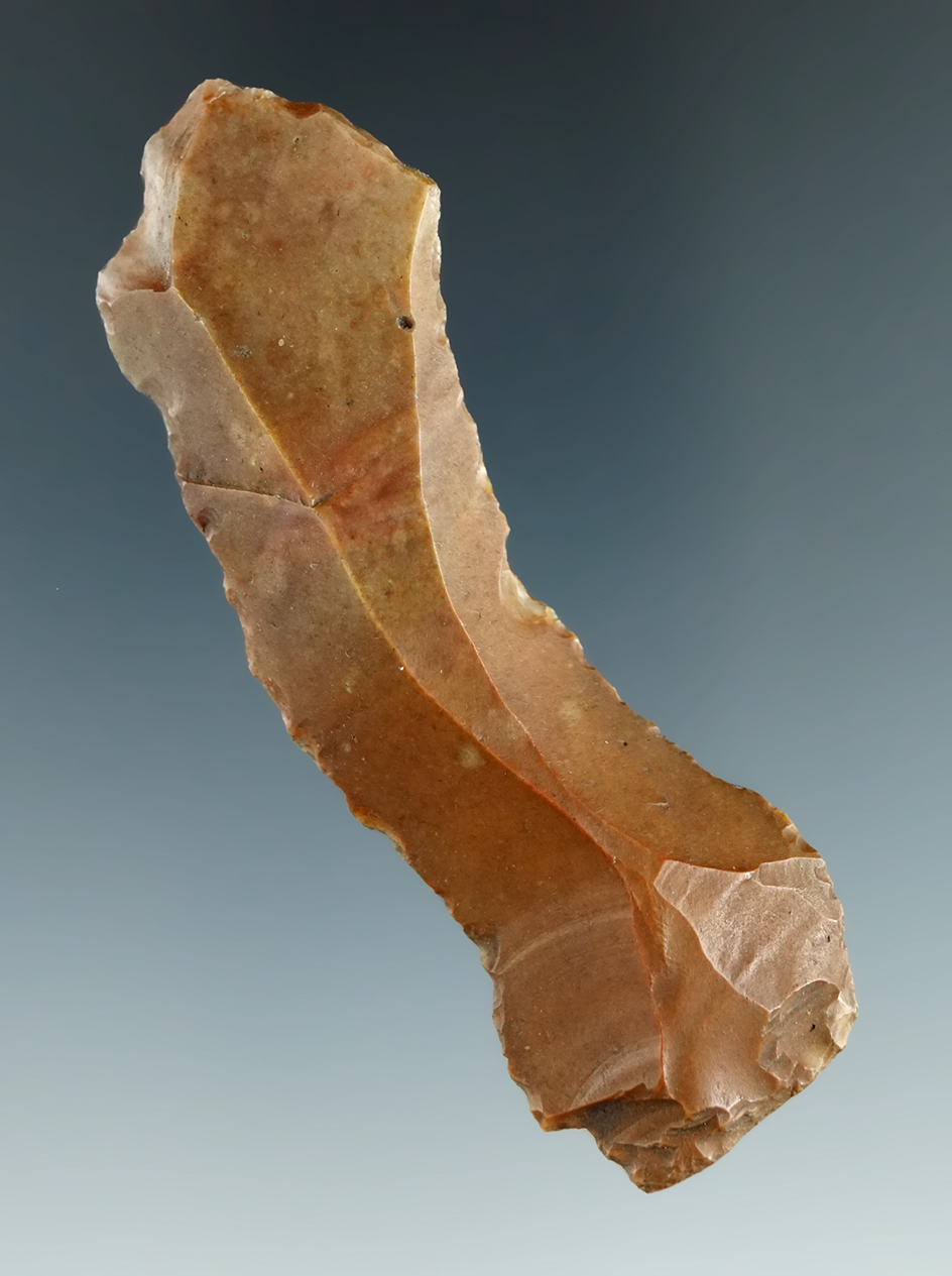 Rare! 3" Acheuleo-Levalloisian Flake Knife - Mid-Paleolithic 85,000-55,000 BC. Egypt.