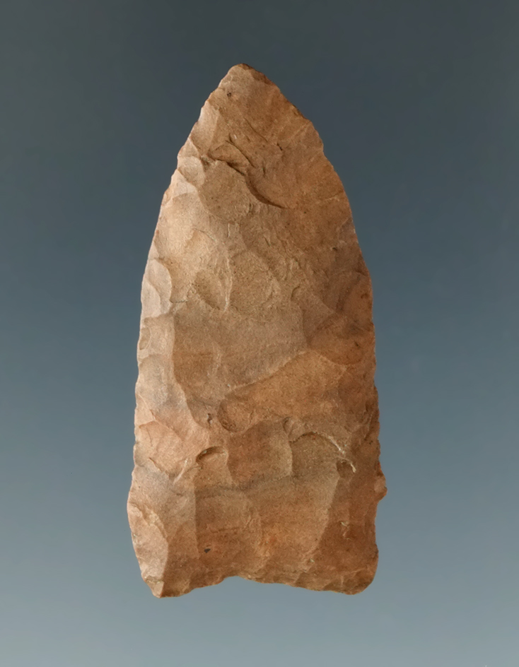 1 5/8" Paleo dart point found in Utah.
