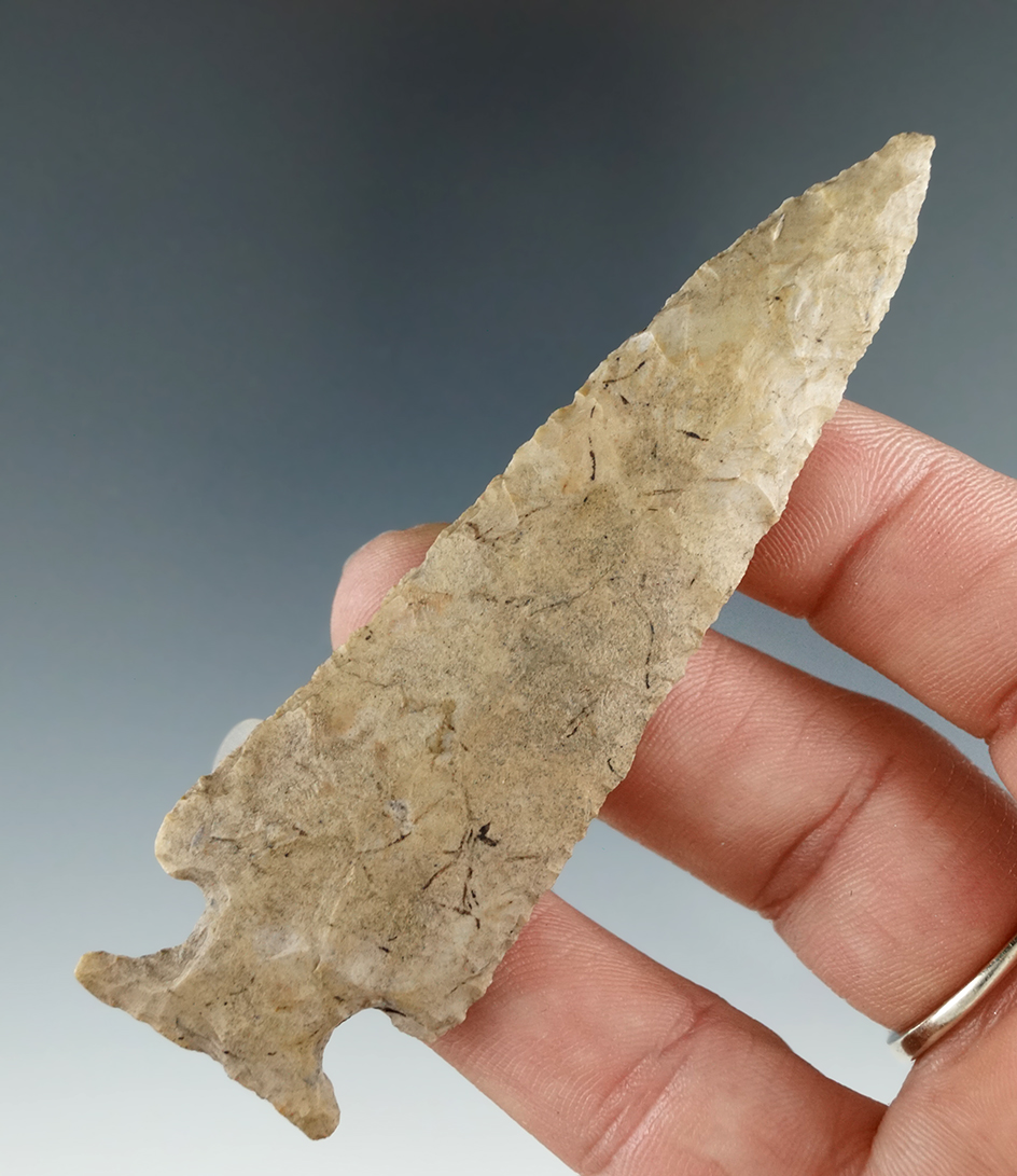 3 1/2" Cornernotch found in Dyer Co., Tennessee.