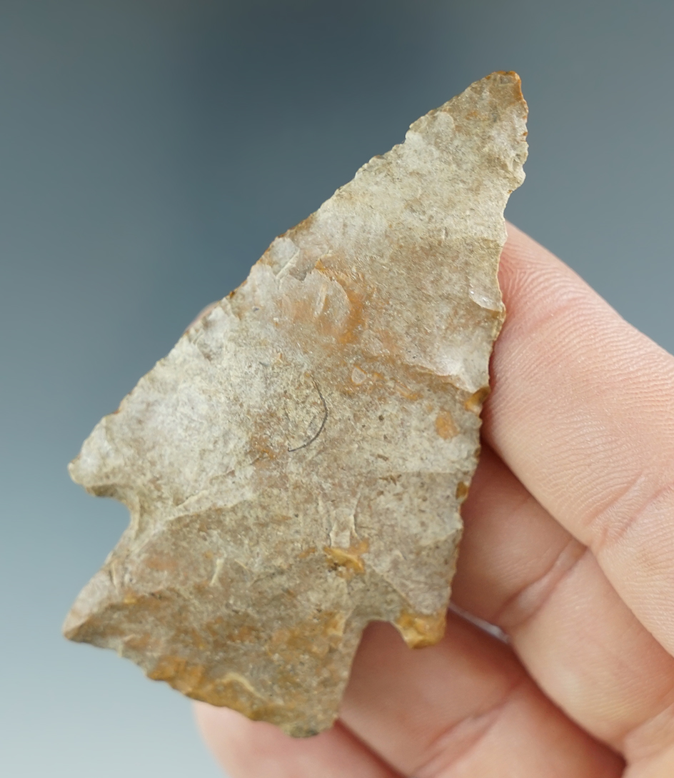 2 11/16" Hardin that is heavily patinated found in Berrien County Michigan.