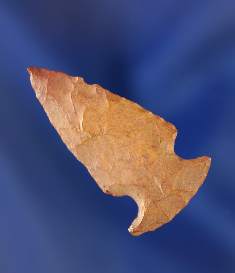 Uniquely styled base on this 1 3/8" Jasper Besant. Wyoming.